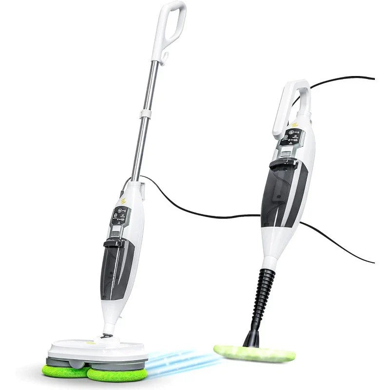 Mop – 15-in-1 Detachable Floor Scrubber with 3 Steam Modes – Electric Mop