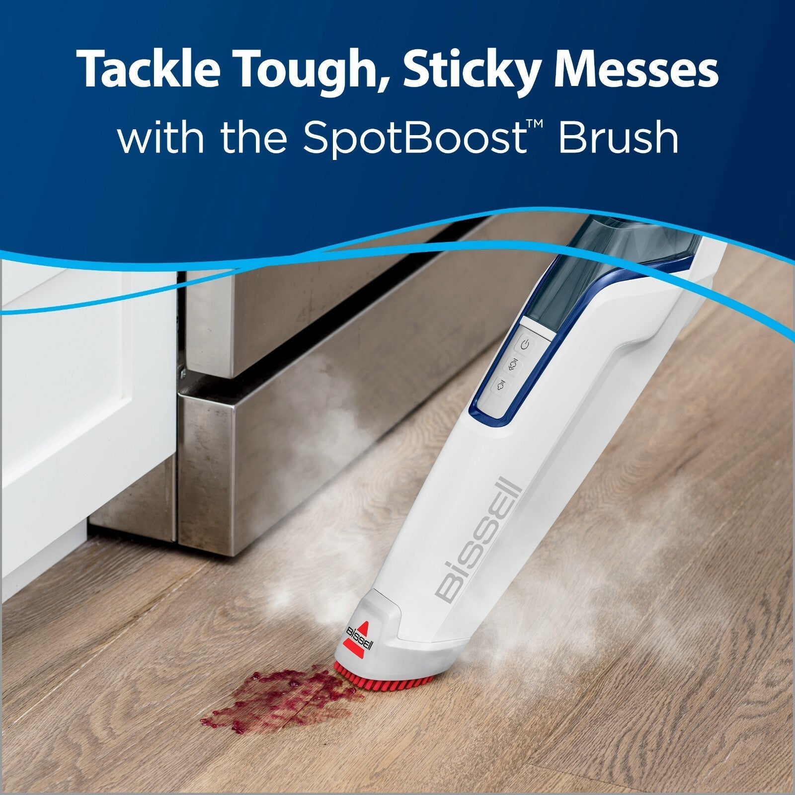 PowerFresh Deluxe Hard Floor Natural Steam Mop Cleaner | 1806 NEW!